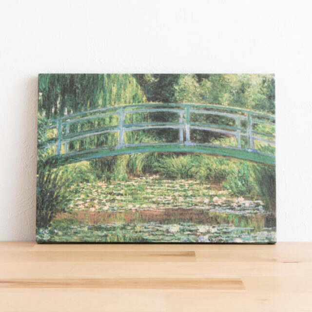クロード・モネ - ジヴェルニーの日本の橋と睡蓮の池