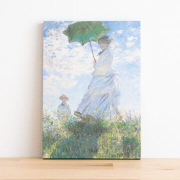 クロード・モネ - 散歩、日傘をさす女